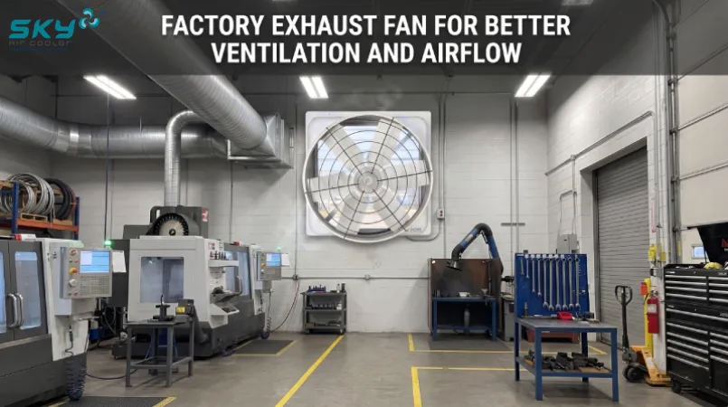 Factory Exhaust Fan For Better Ventilation And Airflow