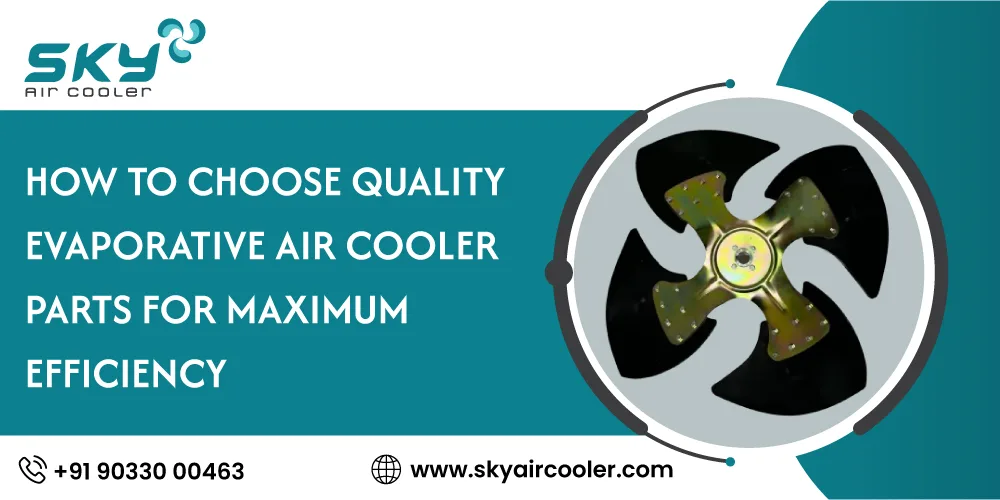 How To Choose Quality Evaporative Air Cooler Parts For Maximum Efficiency