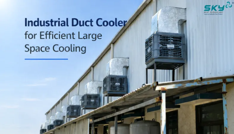 Industrial Duct Cooler For Efficient Large Space Cooling