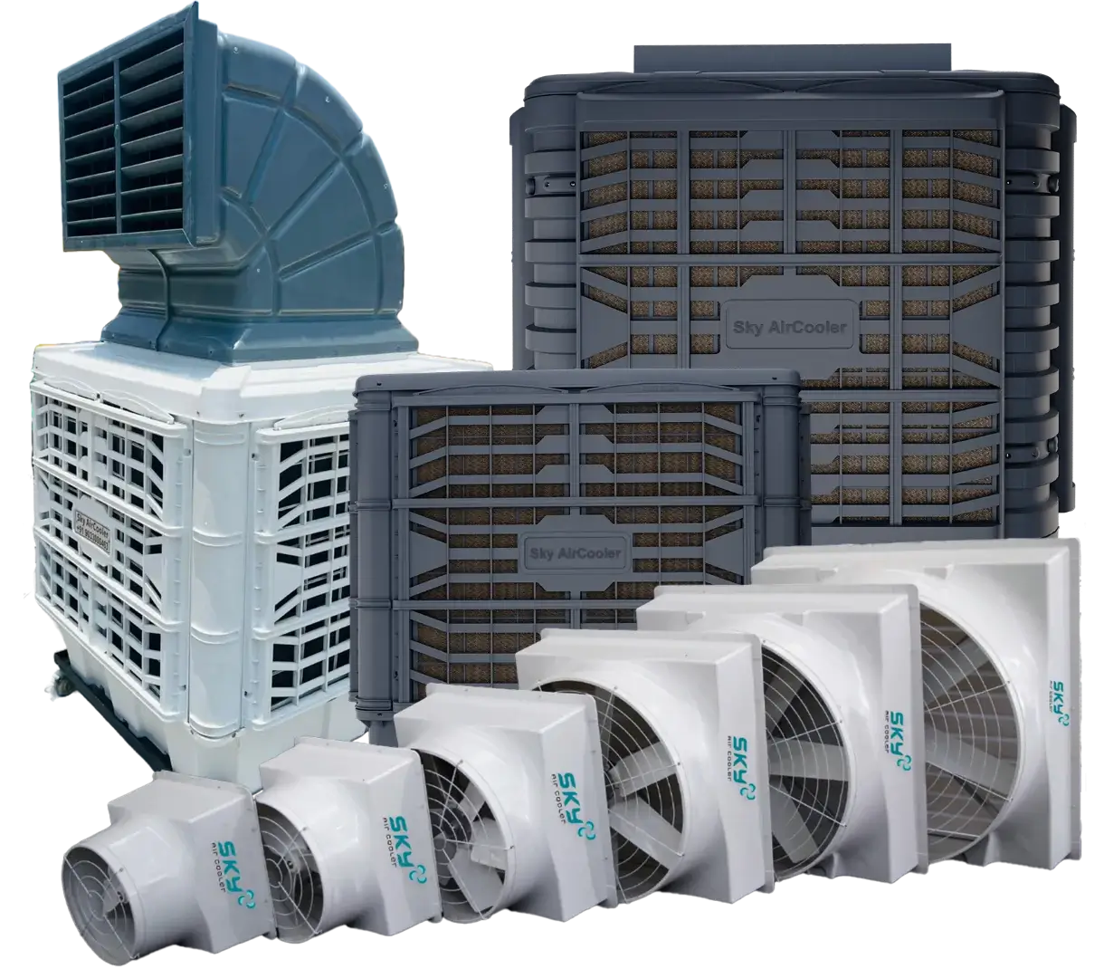 Industrial air cooler and exhaust fan range Supplier in Meghalaya