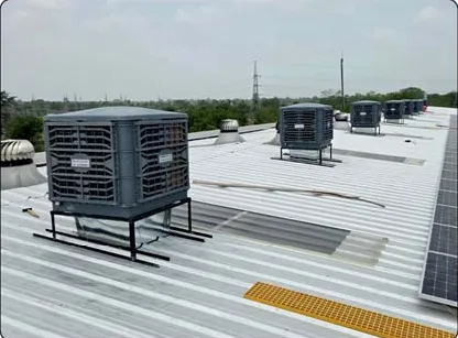 Sky Air Cooler air cooler installation at a printing and packing industries site