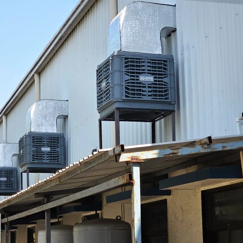 Sky Air Cooler installation at Gurugram, Haryana