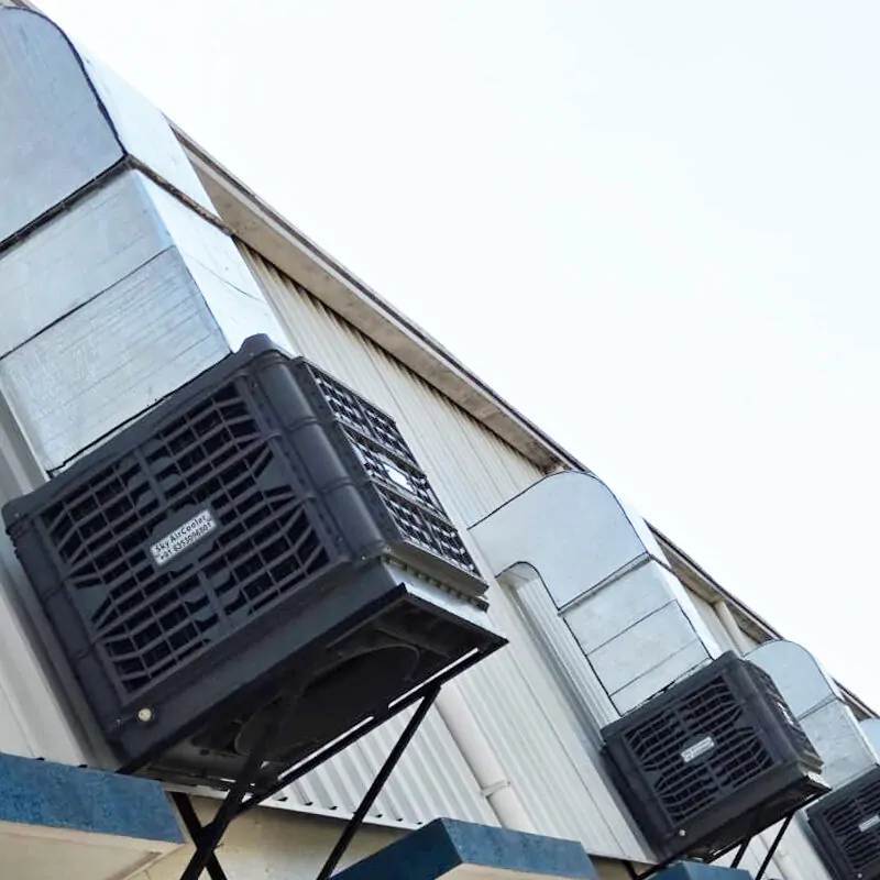 Sky Air Cooler installation at Patna, Bihar
