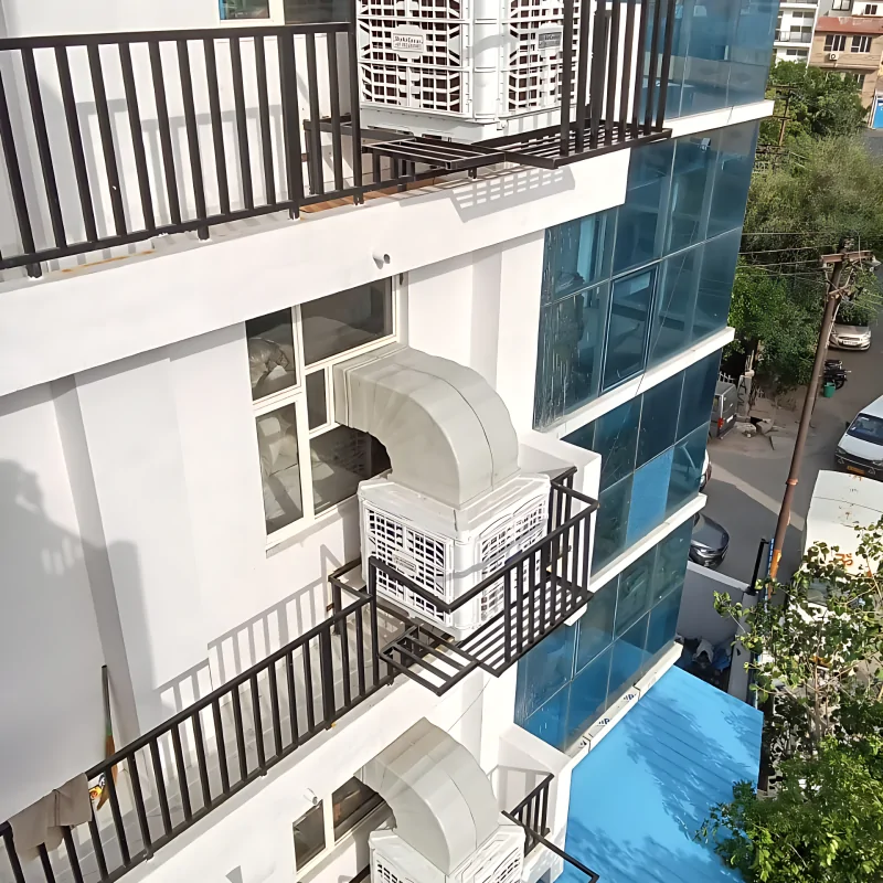 Sky Air Cooler installation at Agartala, Tripura