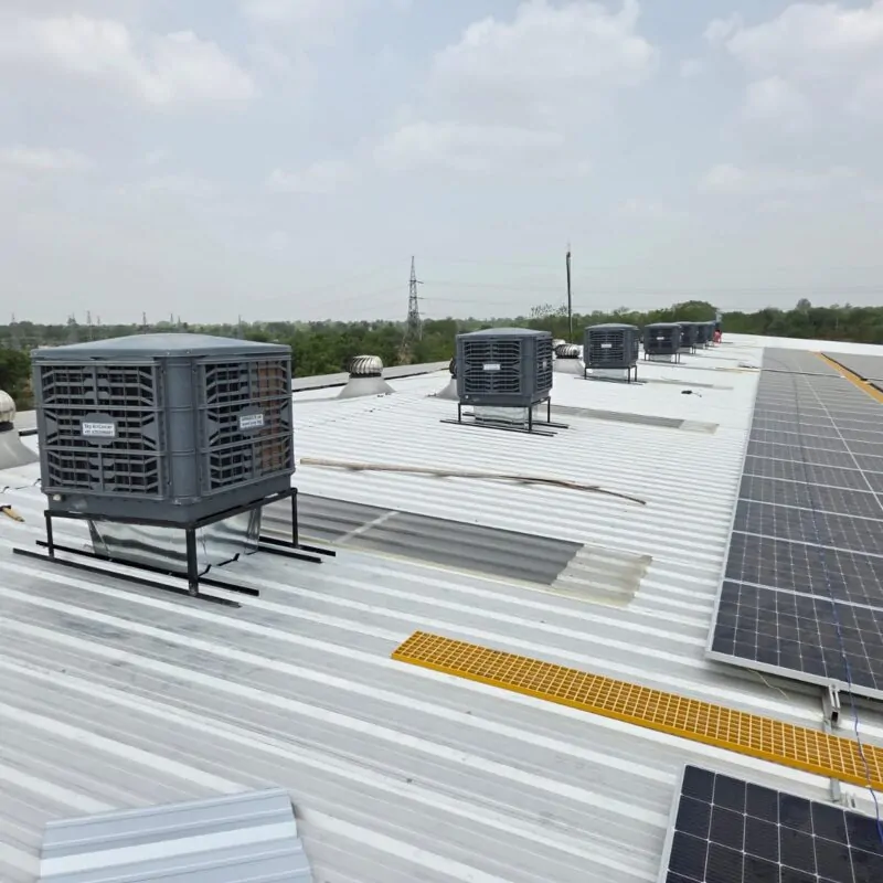 Sky Air Cooler installation at Indore, Madhya Pradesh