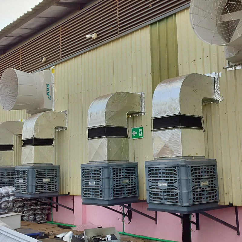 Sky Air Cooler installation at Pune, Maharashtra