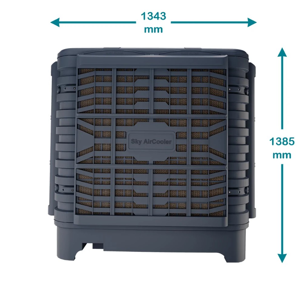 Neptune Bottom Discharge Air Cooler &ndash; Sky Air Cooler industrial evaporative air cooler