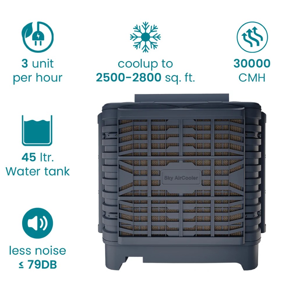 Venus Top Discharge Air Cooler &ndash; Sky Air Cooler industrial evaporative air cooler