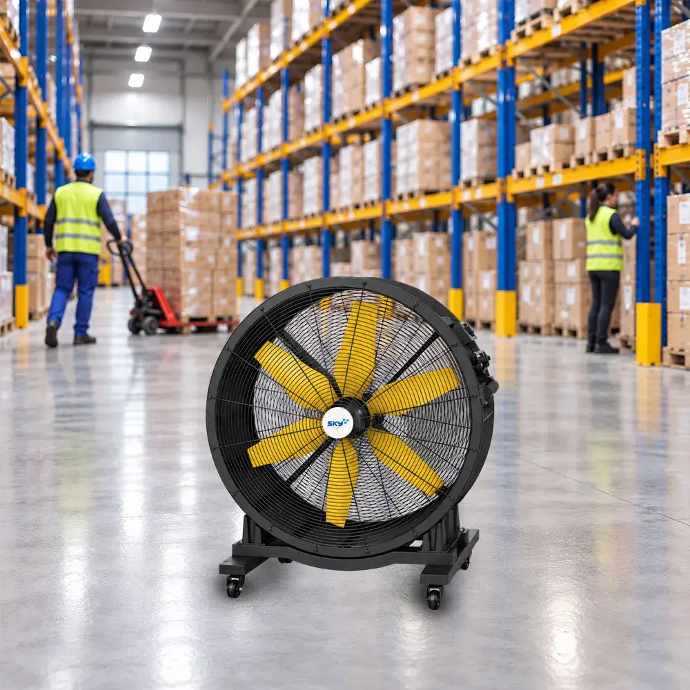 S130 Mobile HVLS Fan &ndash; 30,000 CMH